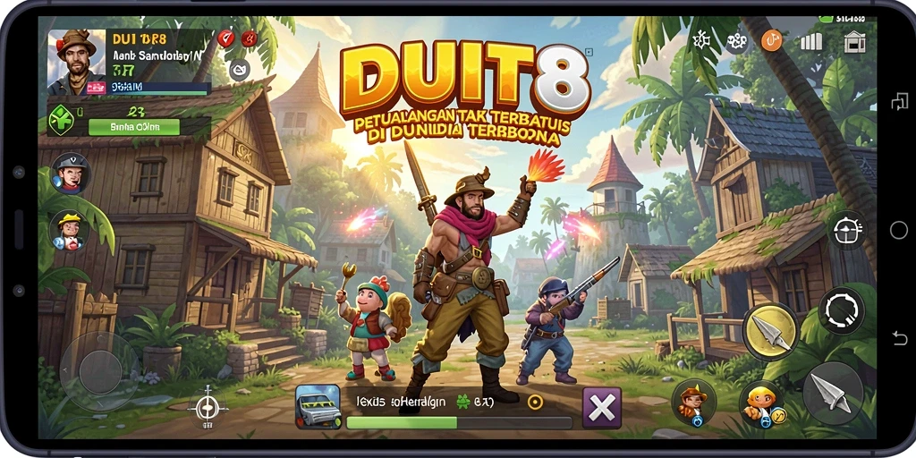 Gameplay seru dalam dunia terbuka dengan petualangan menantang.