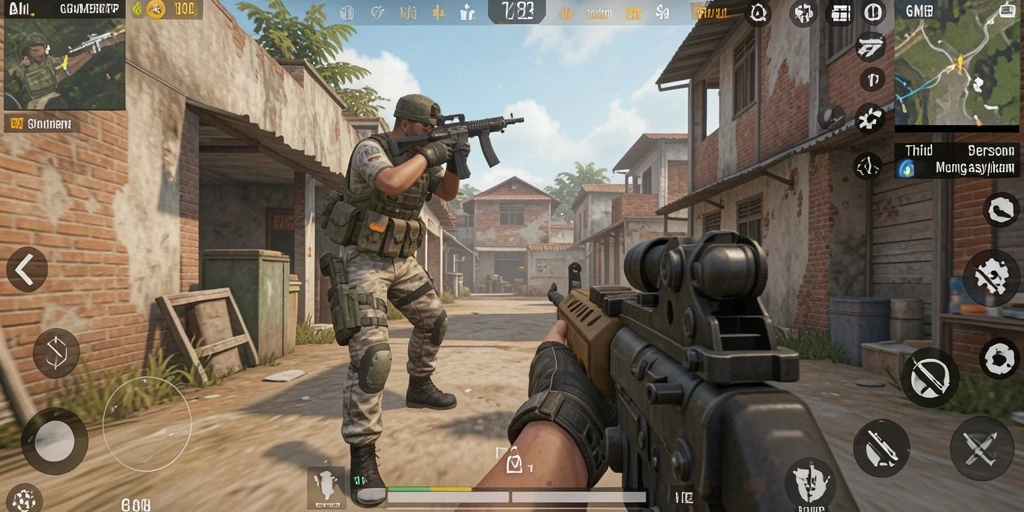 Tampilkan aksi seru dan grafis menakjubkan dalam GAMERP