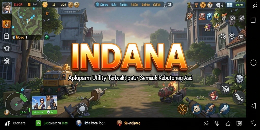 Menampilkan antarmuka INDAAA dengan fitur pengingat dan catatan.