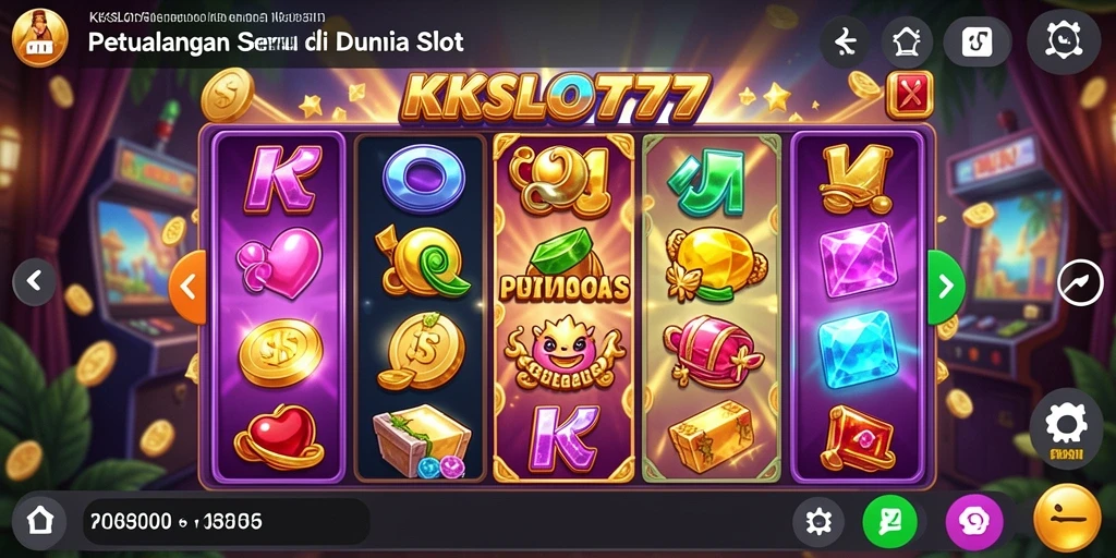 Tampilan menarik dari gameplay KKSLOT777 yang menampilkan petualangan seru.
