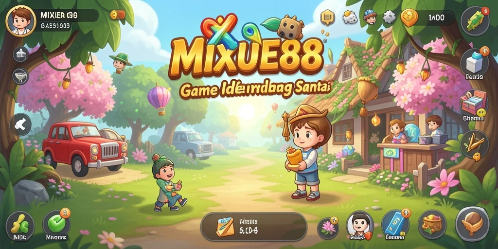 Tampilan gameplay MIXUE88 yang menampilkan aksi Idle yang seru.