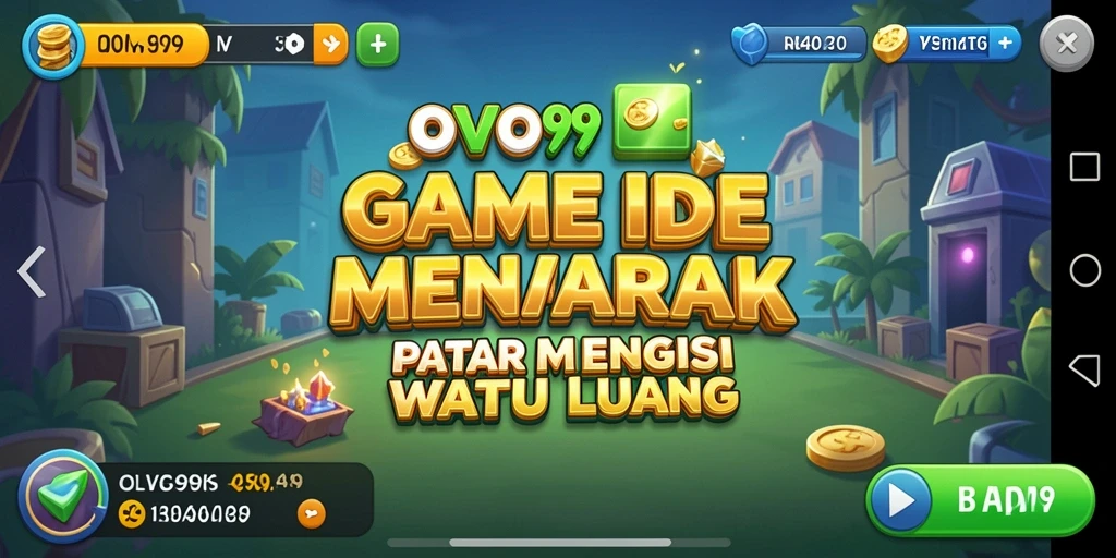 Tampilan gameplay OVO99 yang menarik dan interaktif.