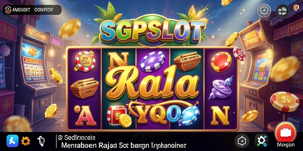 Screenshot utama menampilkan gameplay seru SGPSLOT di dunia Tycoon.